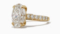 3.75 TCW Oval Lab Diamond Ring