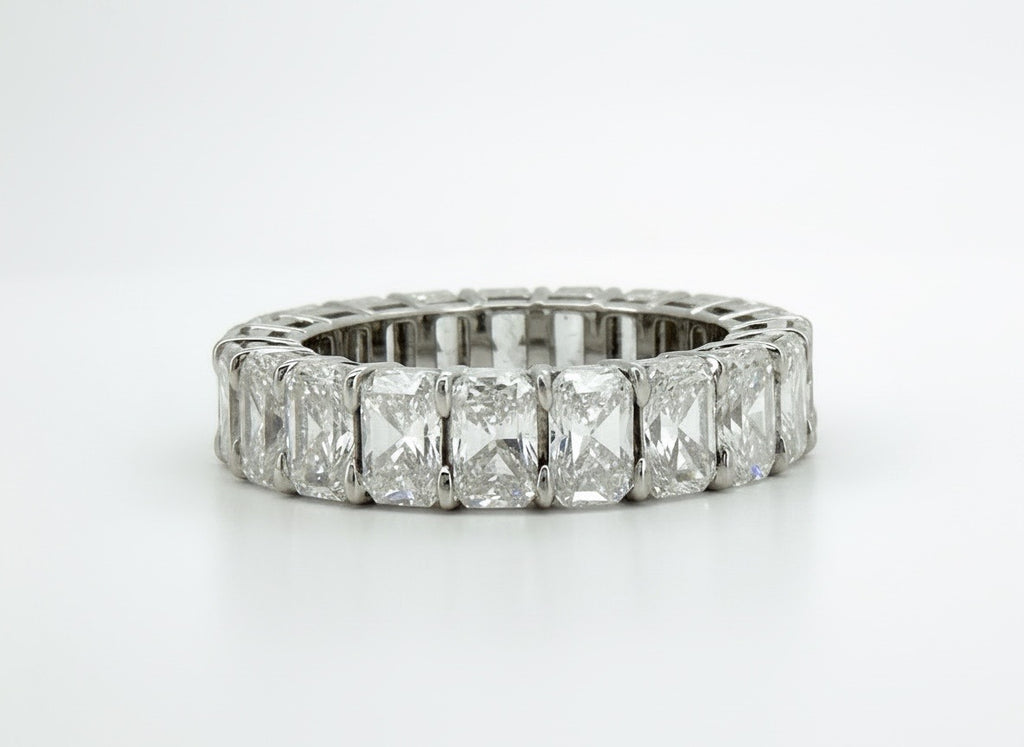 6 Ct Lab Diamond Gold Eternity Band