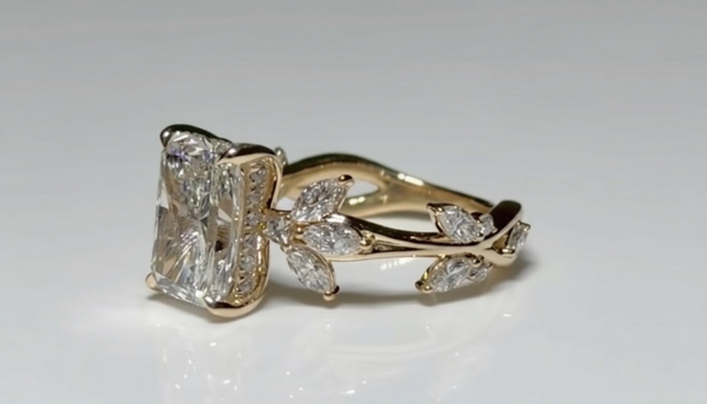 5 Ct Ivy & Vine Lab Diamond Botanical Ring - IGI Certified