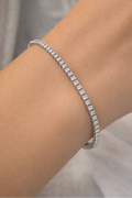 3 Ct Lab Diamond Tennis Bracelet