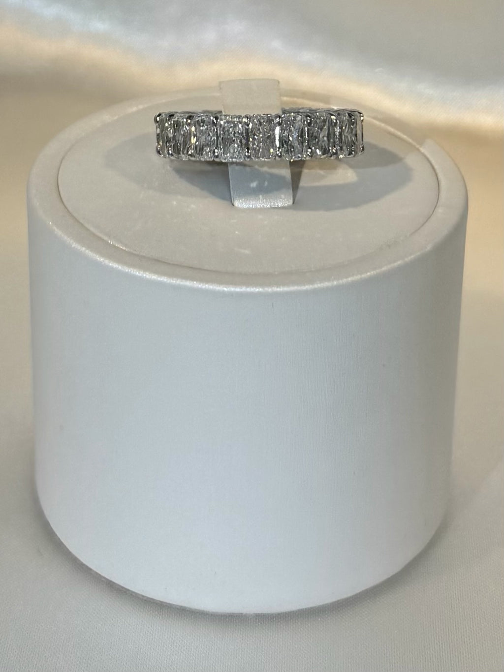 6 Ct Lab Diamond Gold Eternity Band