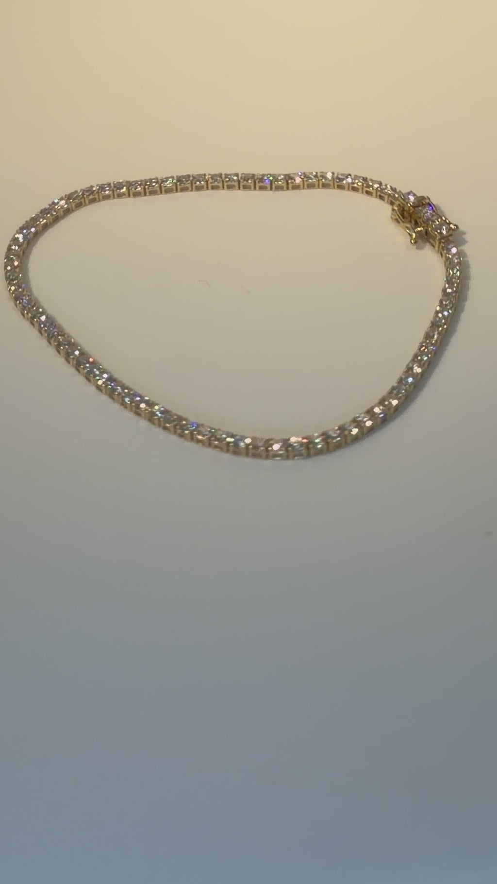 3 Ct Lab Diamond Tennis Bracelet