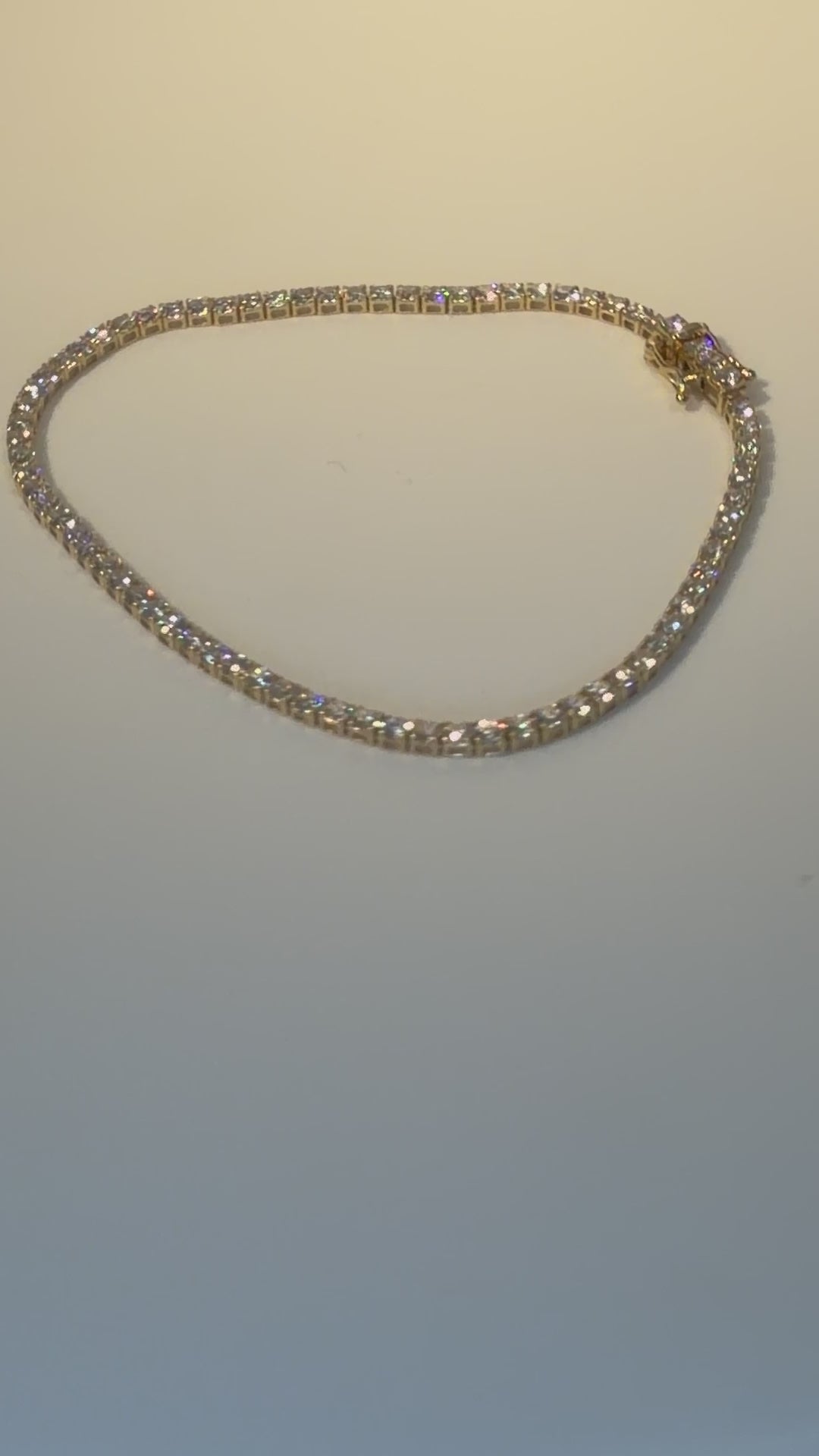 3 Ct Lab Diamond Tennis Bracelet