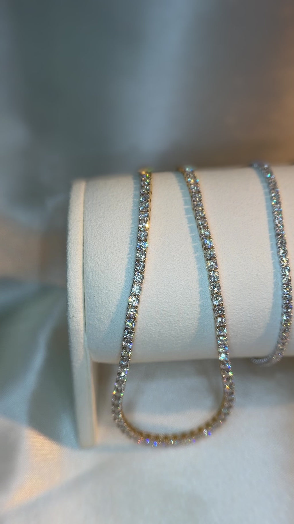 7 Ct Lab Diamond Tennis Bracelet