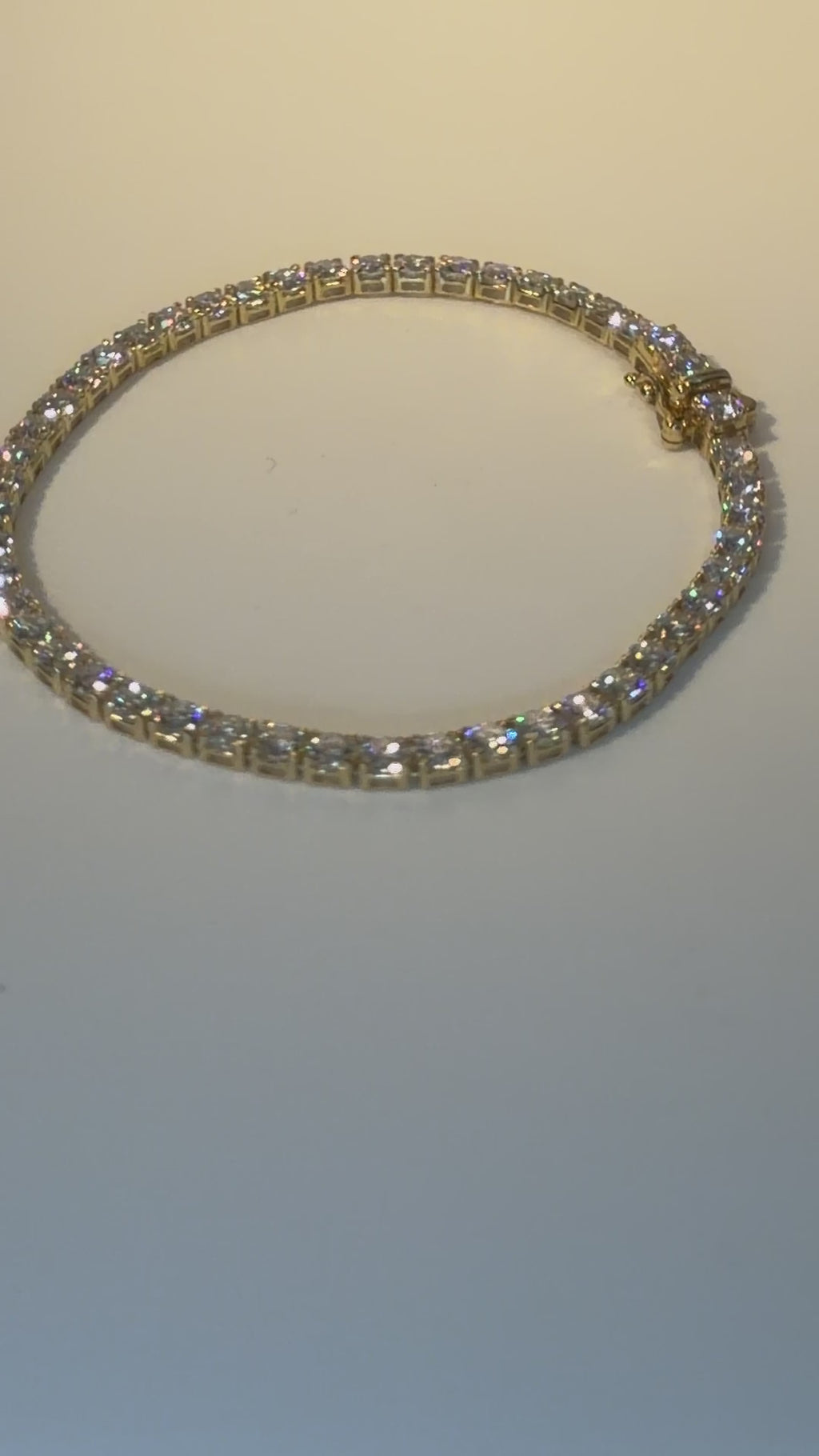 7 Ct Lab Diamond Tennis Bracelet