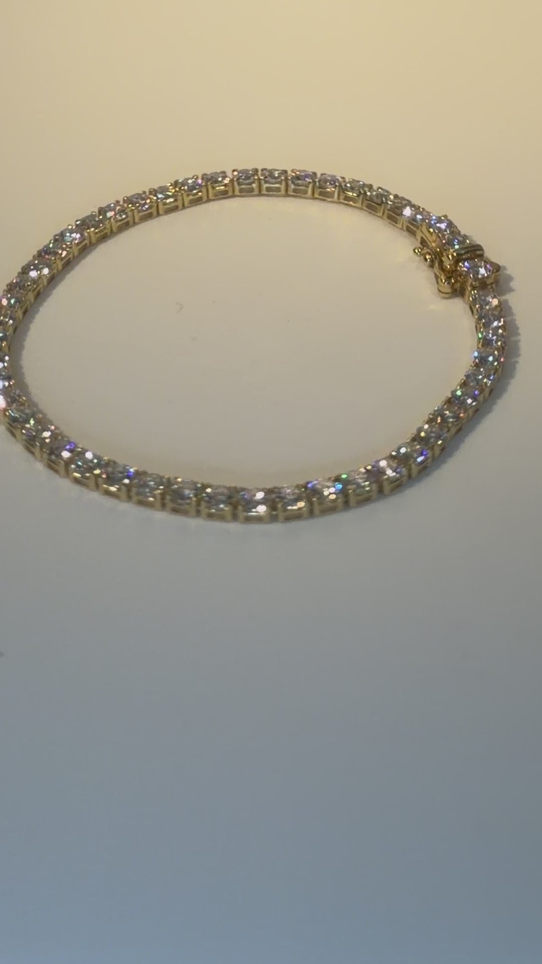7 Ct Lab Diamond Tennis Bracelet