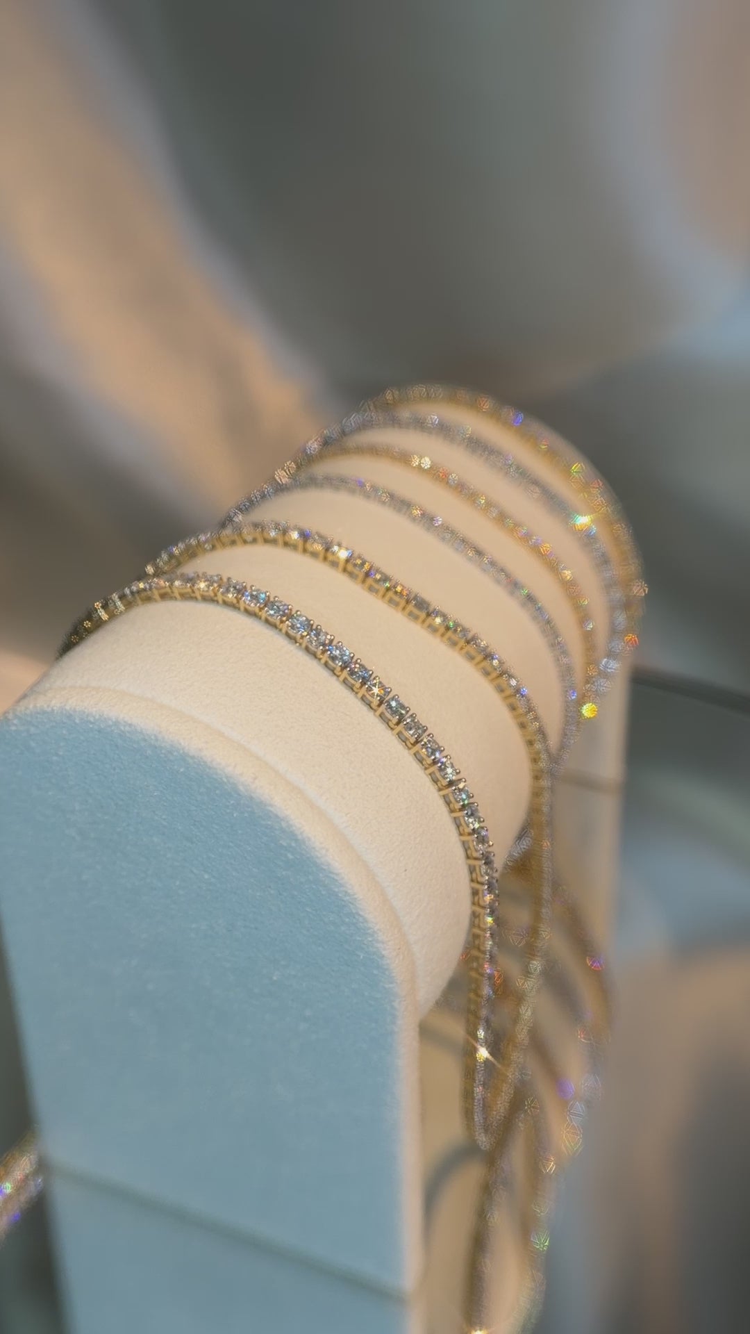 3 Ct Lab Diamond Tennis Bracelet